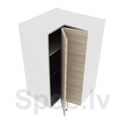 TKS4-92 Blum sienas stūra skapis ar