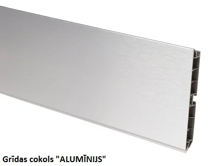Cokols (PVC), Virtuves grīdas skapjiem. Cena par 1 metru.