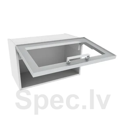 PK16HK-36 Sienas skapis ar paceļamām stiklotām