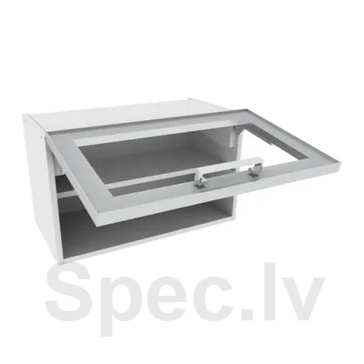 PK17HK-36 Sienas skapis ar paceļamām stiklotām