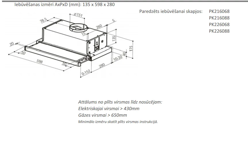 PK21 680 mm augstums, attēls 2