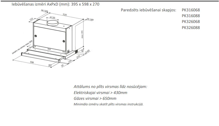 PK31 680 mm augstums, attēls 2